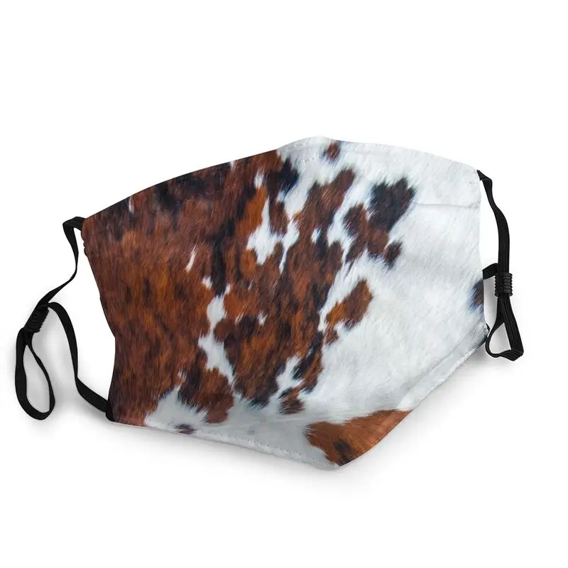 

Маска-респиратор из искусственной кожи для мужчин и женщин, маска для защиты лица с текстурой из бычьей кожи в рустикальном стиле, с настраи...