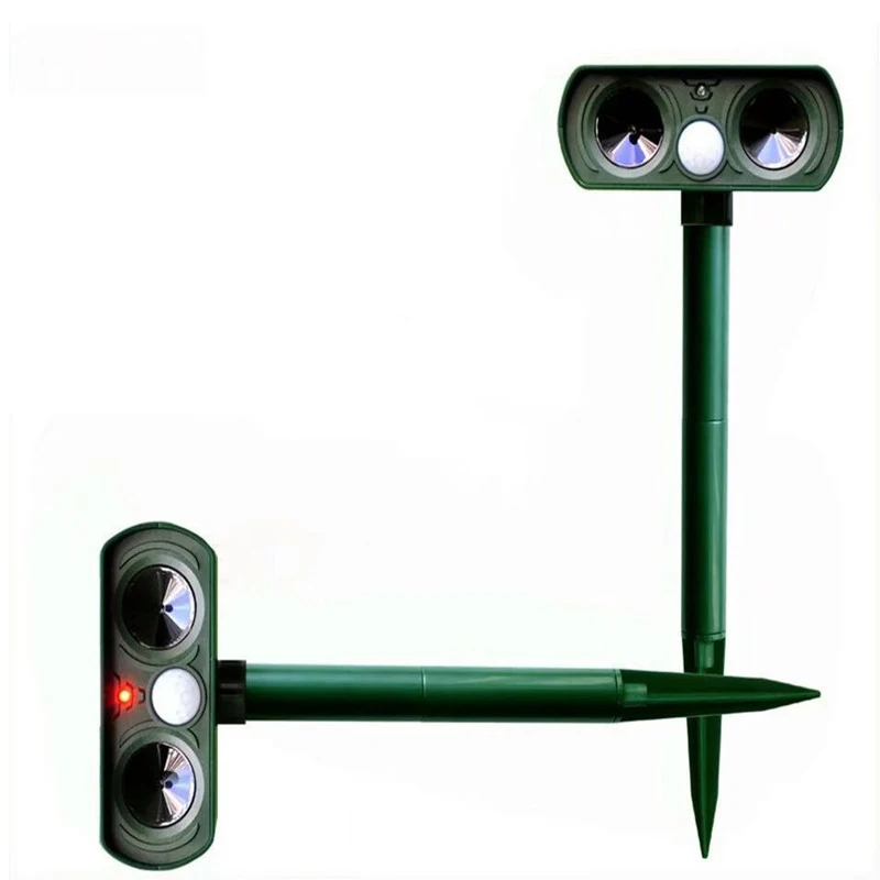 

Solar Ultrasonic Animal Repeller Flashing Solar Electronic Garden Outdoor Solar Motion Sensor Garden Mouse Rat Cat Bird Repeller