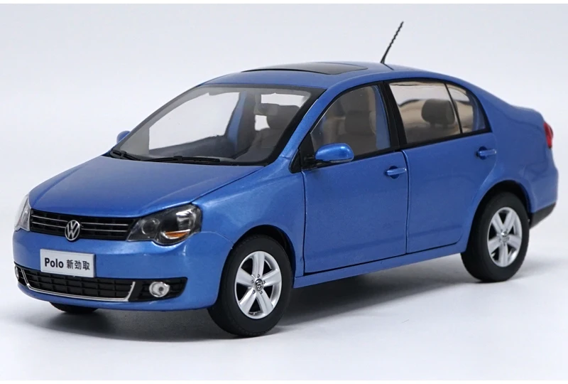1:18 Высокая тщательная VW POLOSedan сплав модель автомобиля статические металлические модельные автомобили с оригинальной коробкой для коллекционирования подарок