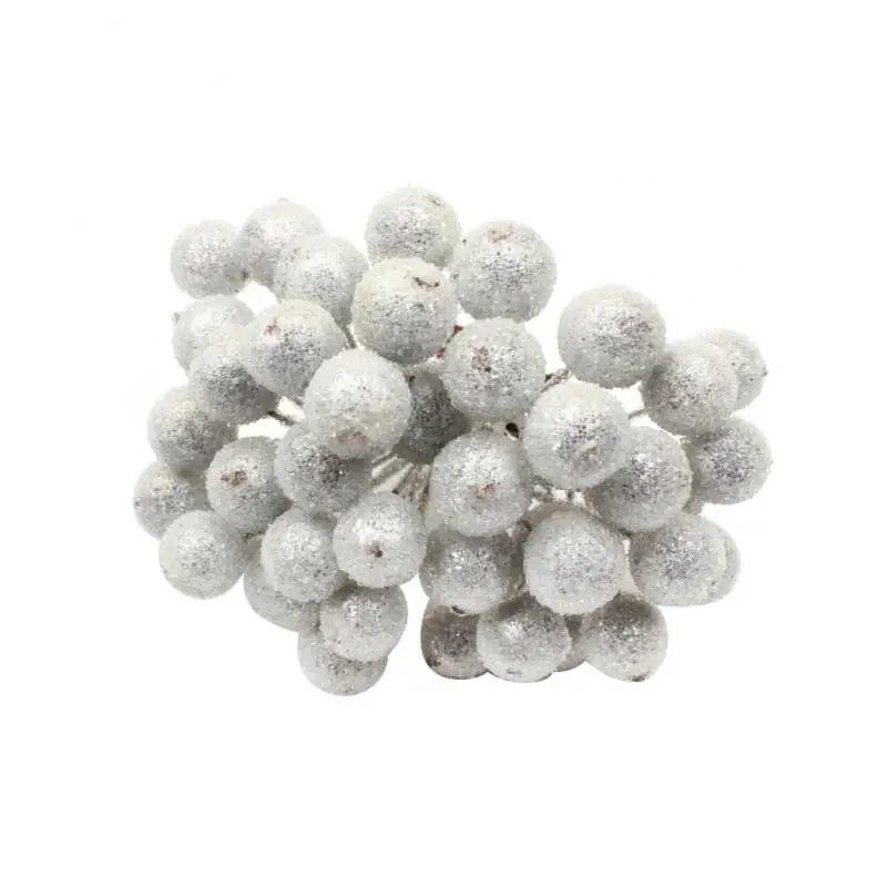 Яркий искусственный букет матовые мини гирлянды 4 цветов яркие ягоды для дома