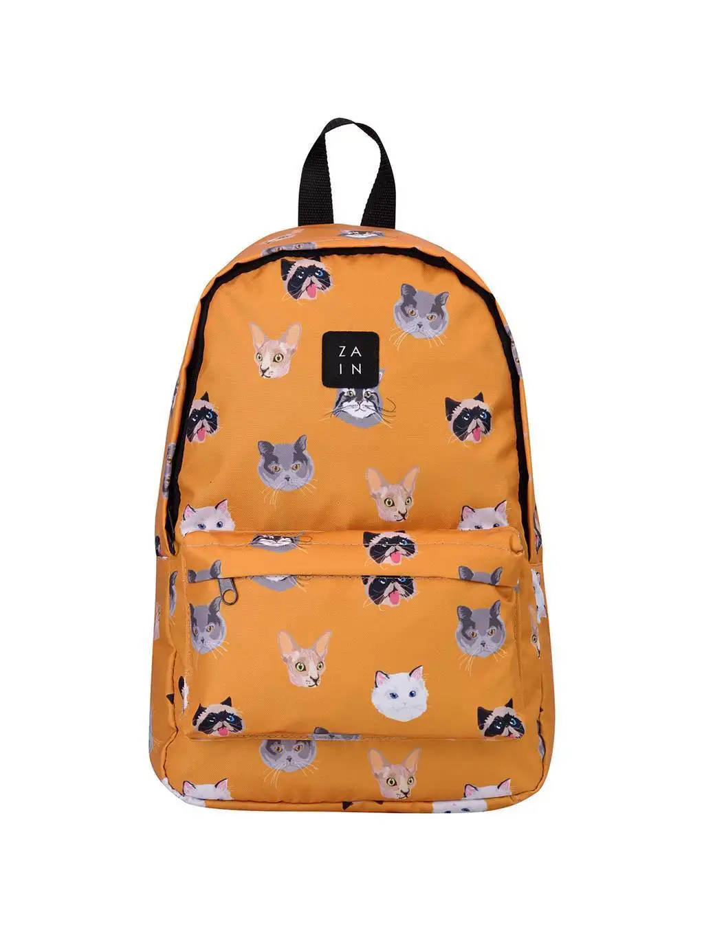 Рюкзак Z.A.I.N. &quotКотики на желтом&quot | Багаж и сумки