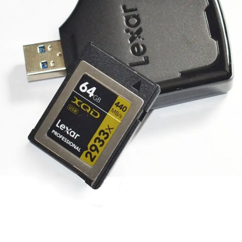 Кардридер Lexar XQD адаптер для карт USB 3 0 с картой на 32 ГБ FS7/D4/D500/D850 профессиональный