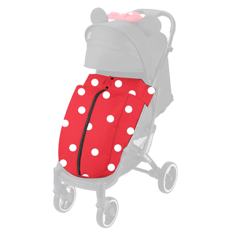

Textile footmuff for baby car trolley pram winproof foot cape carriage socks leg cover heat preservation stroller accessories