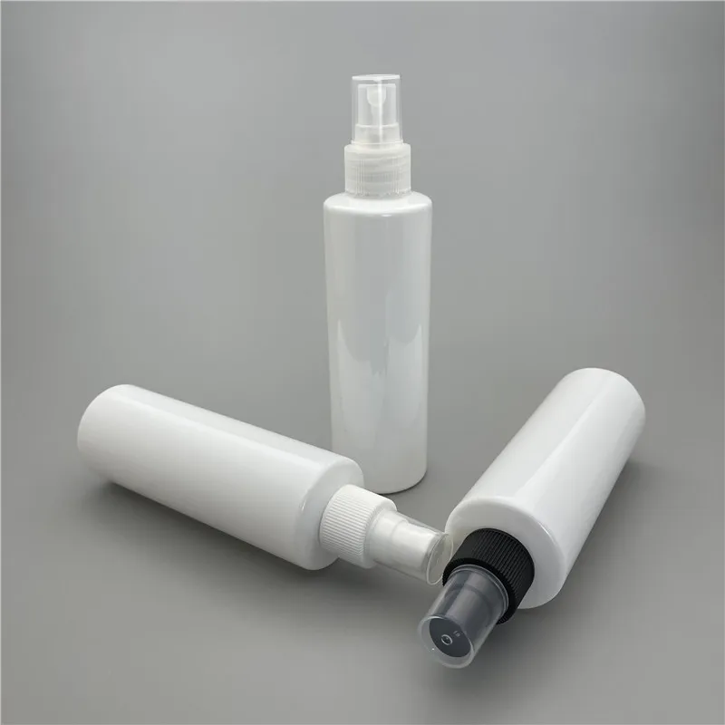 200ML X 30 White Cosmetic Flat Shoulder Plastic Bottle With Fine Mist Sprayer Perfume Travel Packaging Containers | Красота и