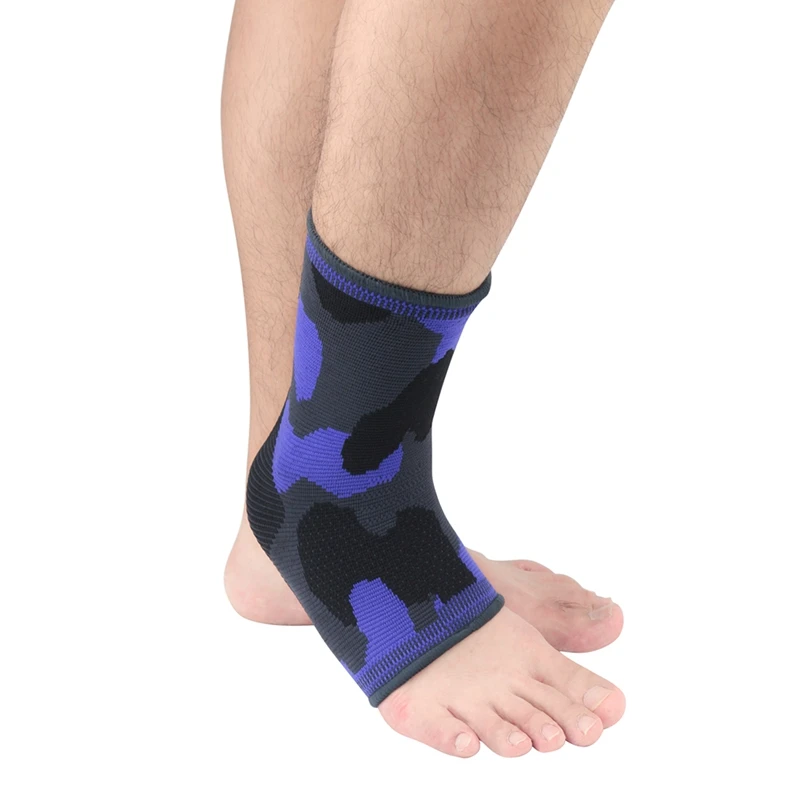 1 шт. дышащие носки с принтом для поддержки лодыжки защитой от дождя трикотажные