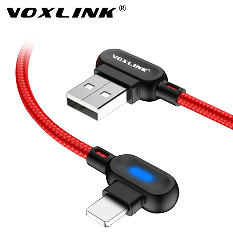 VOXLINK 5V 2.4A USB кабель для iphone X XS XR Быстрая Зарядка Синхронизация данных xs max 8 8Plus 7 6 6s