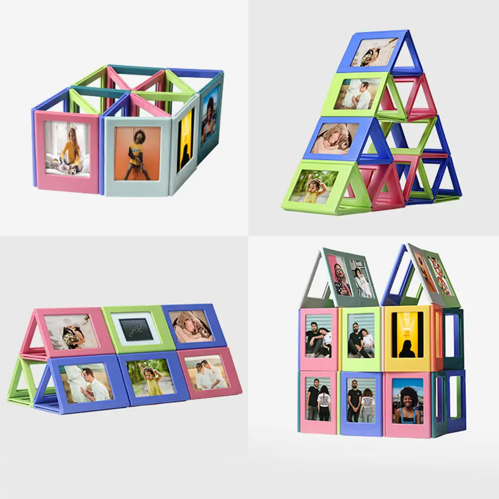 1 шт. мини настольная фоторамка фотографии держатель для фотографий подарочный набор с разнообразными