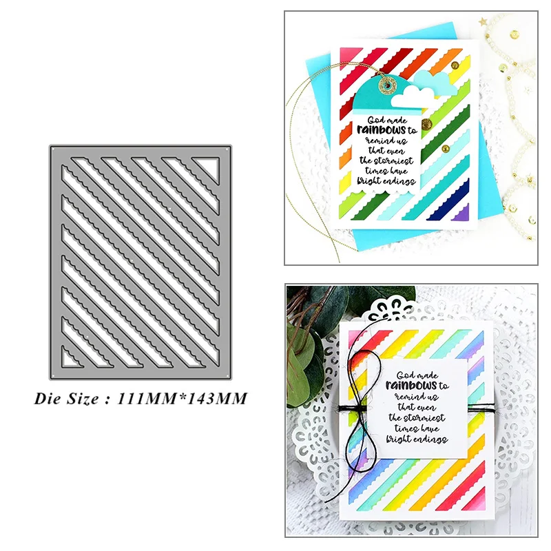 

Rectangle Background Frame Metal Cutting Dies for DIY Scrapbook Album Paper Card Decoration Crafts Embossing 2021 New Dies