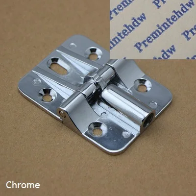 Chrome 10 шт./лот, 0, 90, 135, 180 градусов, открытый угол, регулируемая крышка, откидная дверная петля, цинковый сплав, хром, матовое серебро - Цвет: Chrome