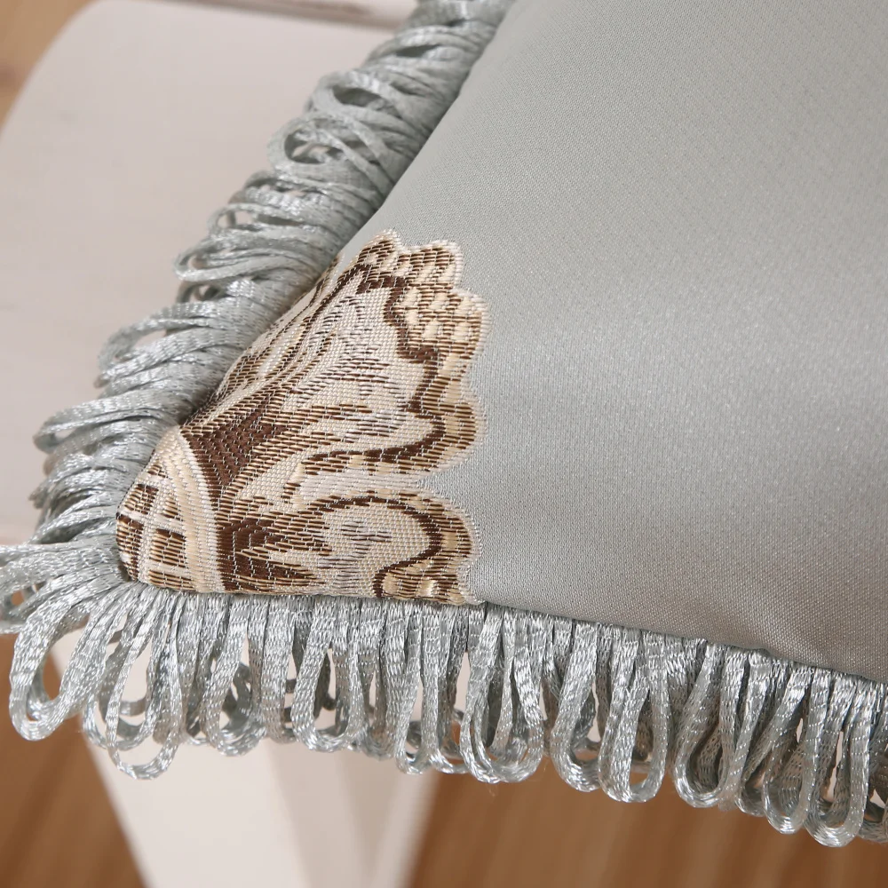 Европейские винтажные жаккардовые наволочки 45x45 см мягкие домашние декоративные