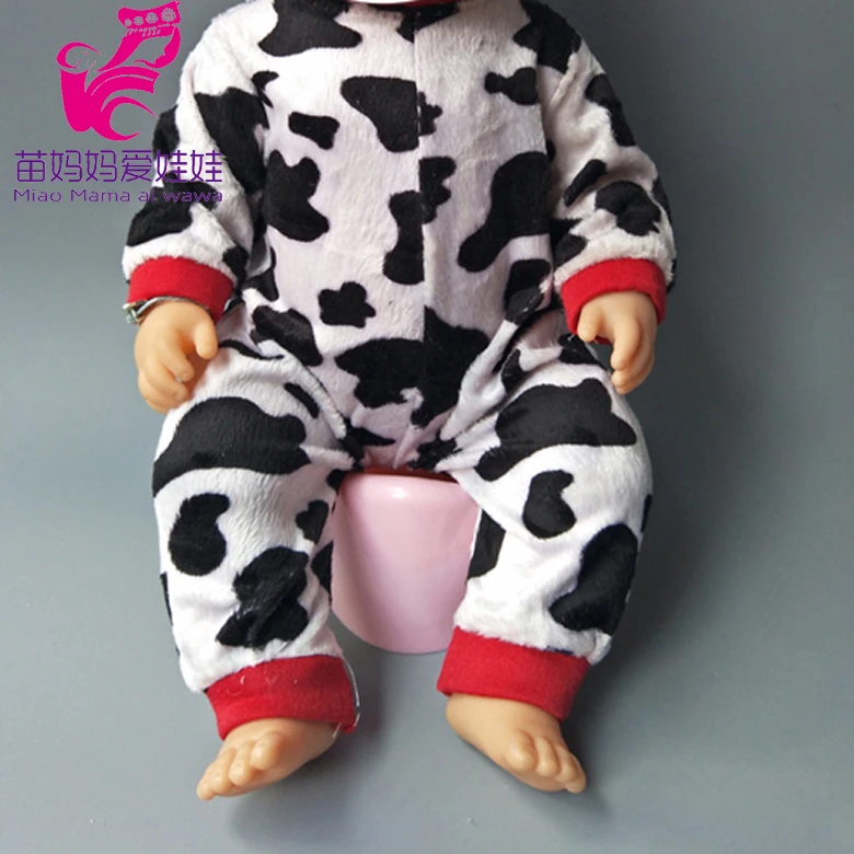Doll pink Clothes set with hat Fit 45cm Bebe Born girl boy 18' inch fat doll outwearing kids play gifts | Игрушки и хобби