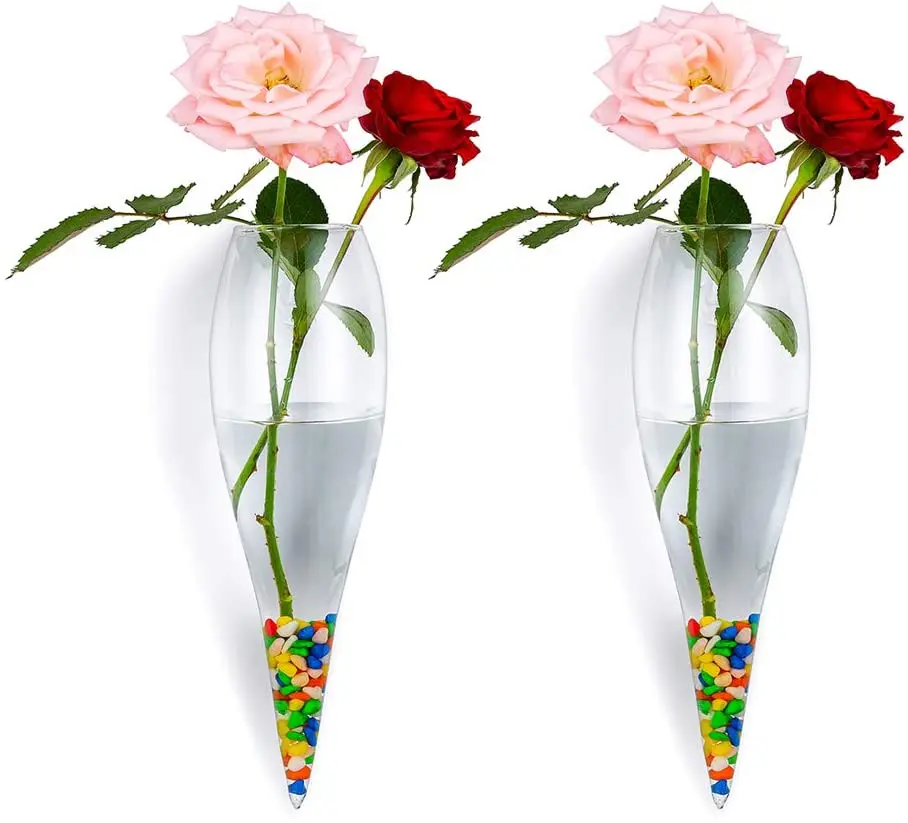 Стеклянные кастрюли настенные подвесные воздушные для растений ваза цветов