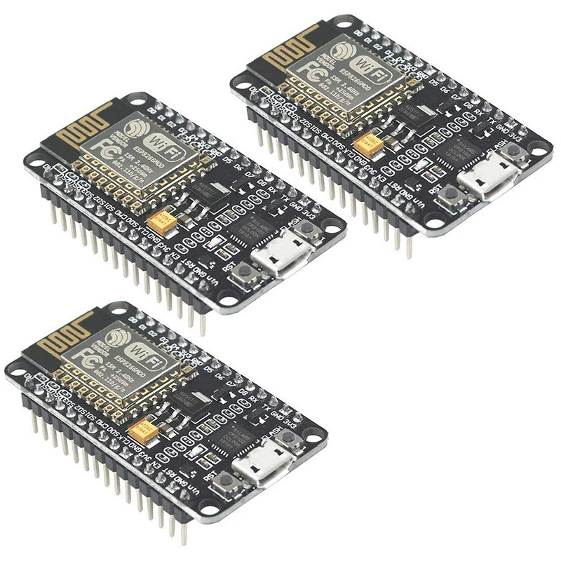 3 шт. ESP8266 NodeMCU CP2102 ESP 12E Wi Fi Интернет Плата развития беспроводной модуль совместим с