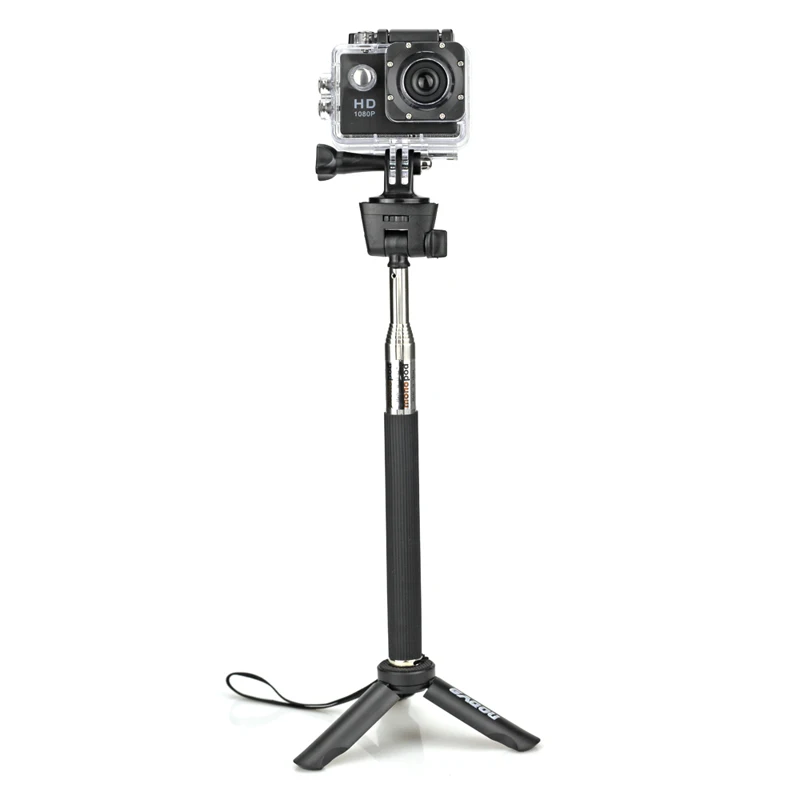 GAQOU камера селфи палка полюс монопод Штатив Держатель Адаптер для Gopro Go Pro Hero 6 5 4 3 Sjcam SJ4000 для Xiaomi Yi для телефона