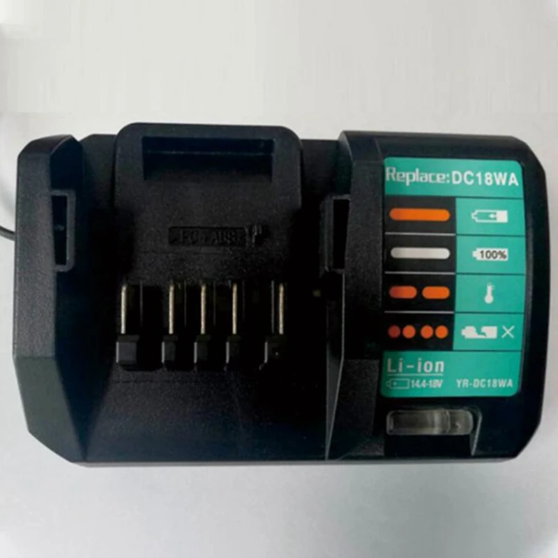 14 4v 18v charger dc18wa for maktec makita dc18sg dc1851 bl1813g bl1415g bl1815g bl1413g uh522d um167d ur180deu plug free global shipping