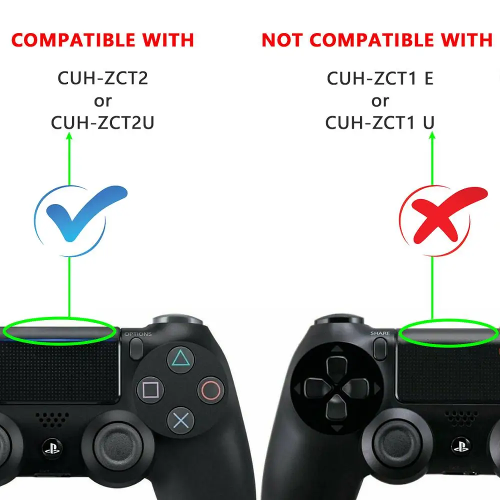 1x2000 мАч аккумулятор для замены контроллера Sony PS4 Pro Slim Bluetooth DualShock второго