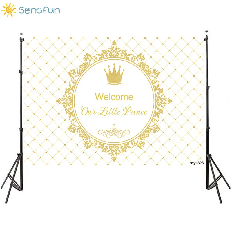 Декорации для фотосъемки новорожденных Sensfun Royal Baby Shower|Фон фотосъёмки| |