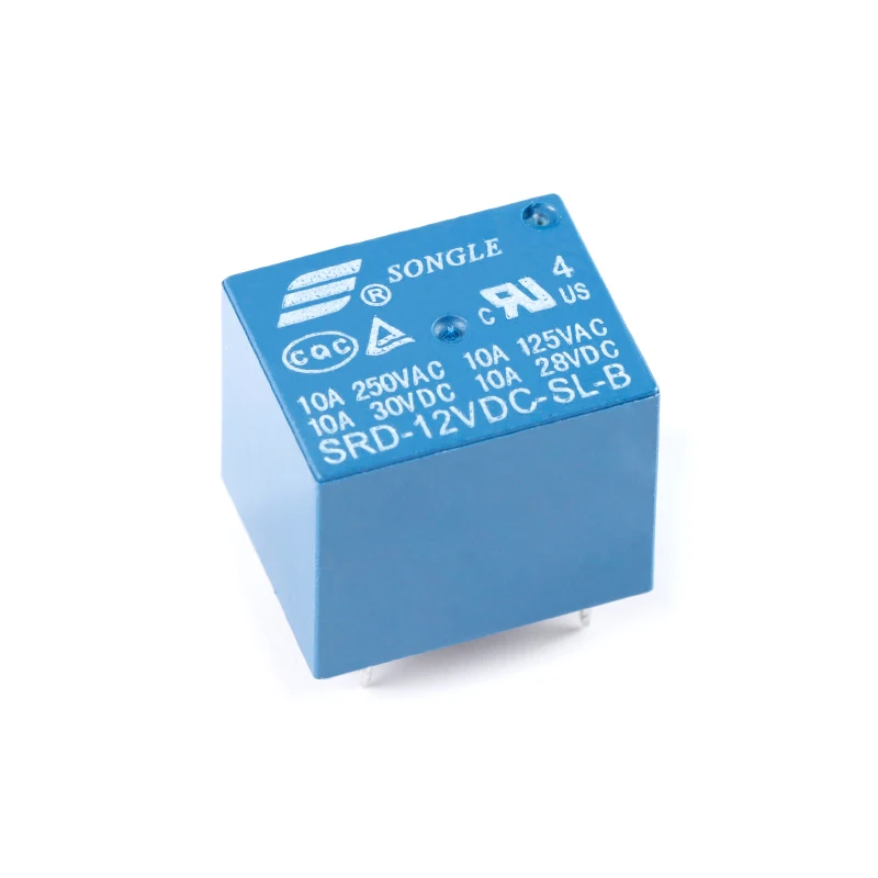 

Реле SRD-05VDC-SL-B SRD-12VDC-SL-B SRD-24VDC-SL-B 05V 12V 24V 10A 250VAC 4PIN