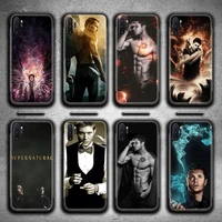 supernatural dean winchester phone case for samsung galaxy note20 ultra 7 8 9 10 plus lite m51 m21 j8 plus 2018 prime