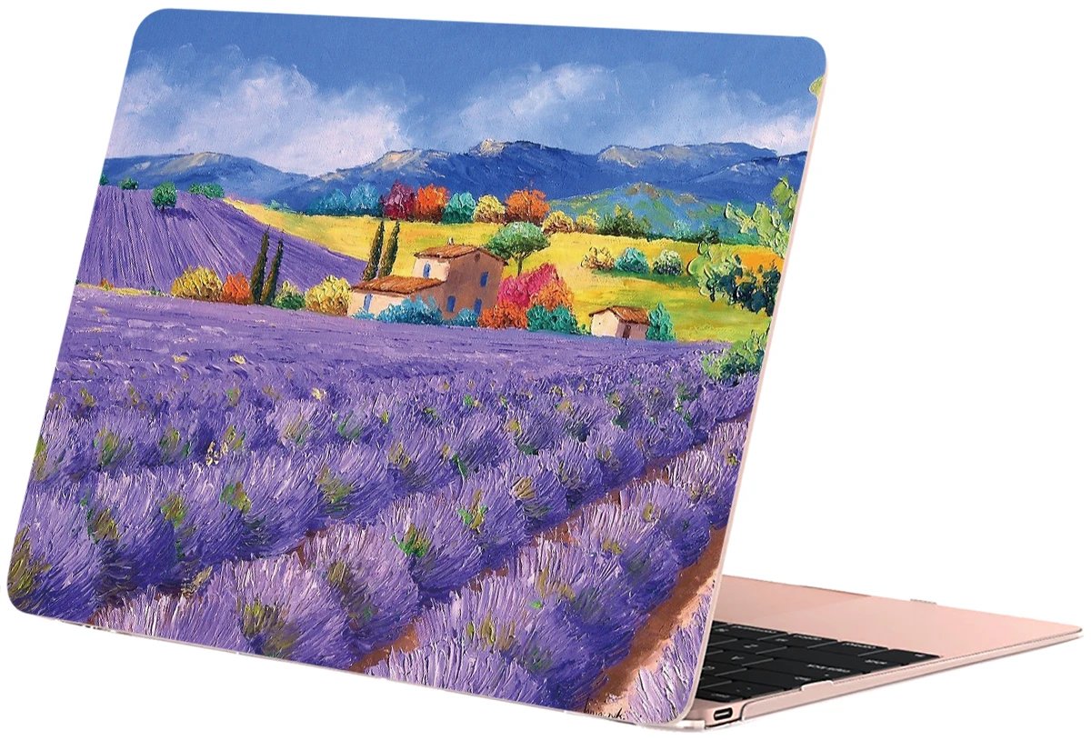 Чехол Sykiila для Macbook Air 11 13 Pro 12 13 15 чехол картина маслом оболочка A1706 A1707 A1989 Сенсорная панель Гог мрамор
