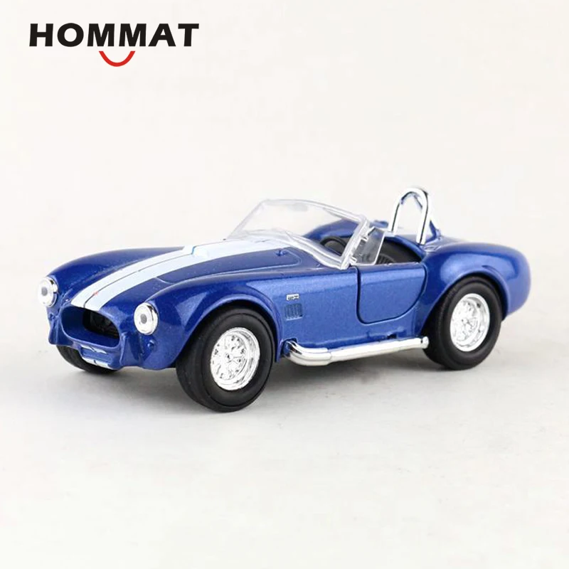 HOMMAT 1:36 винтажная Шелби Кобра 427 S/C 1965 модель игрушечного автомобиля литый под