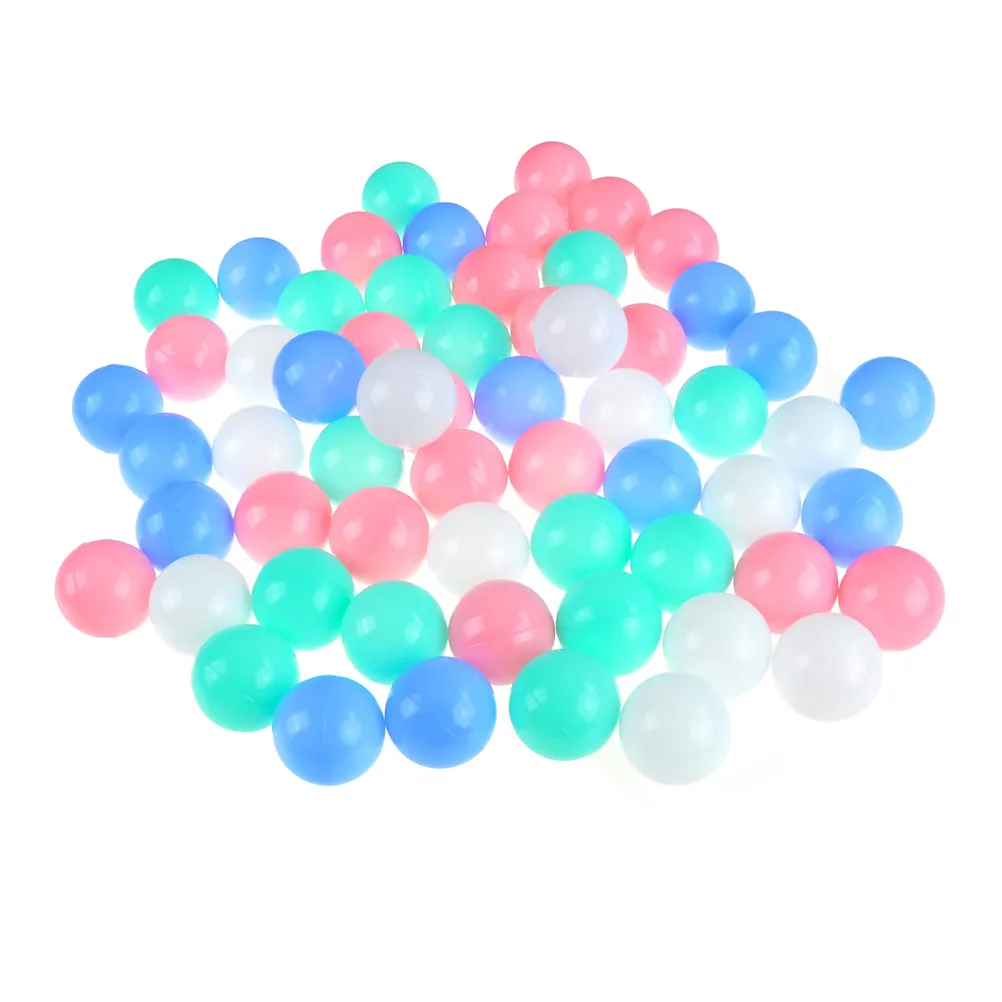 20 шт./лот экологически чистые разноцветные шарики мягкие пластиковые для океана