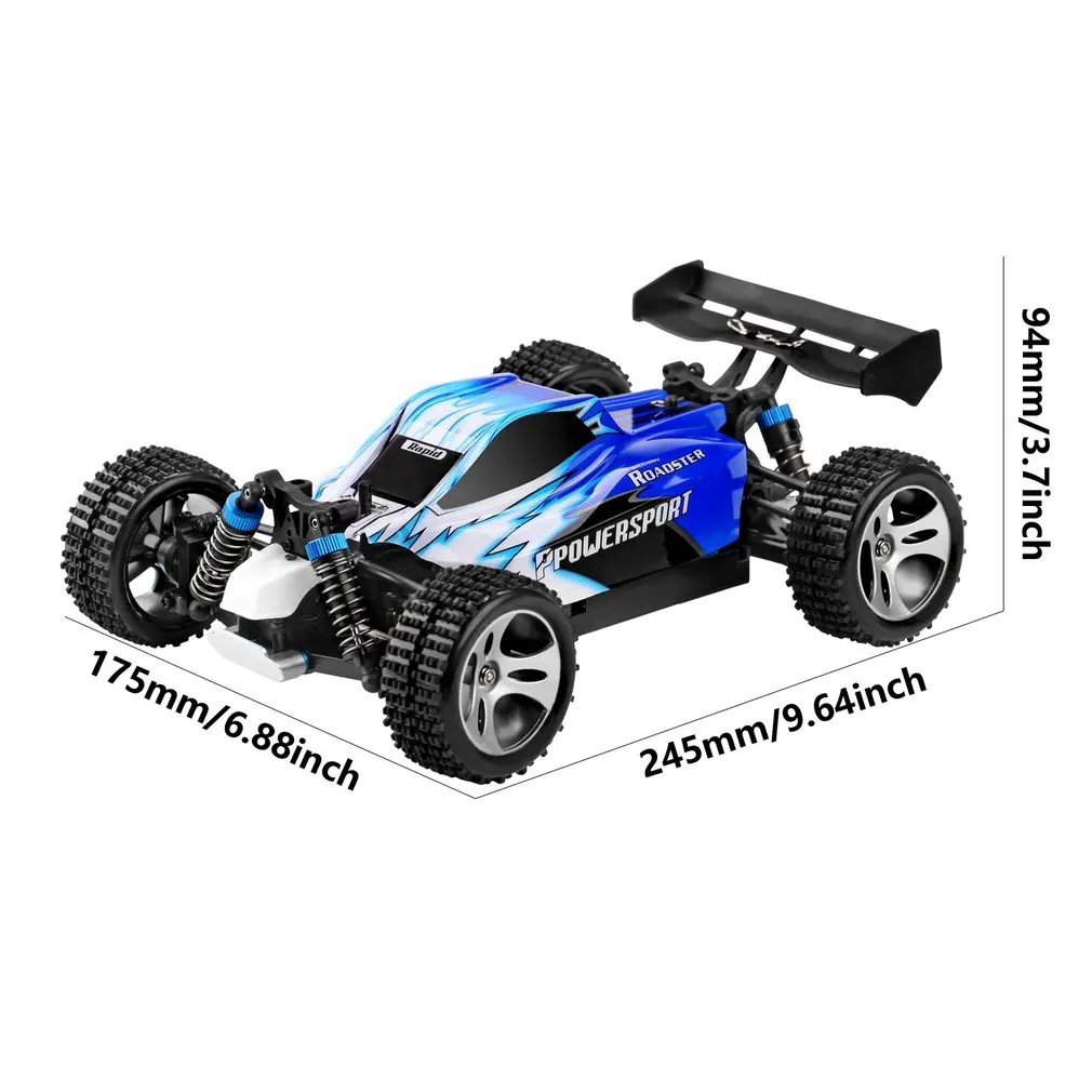 

WLtoys A959-B A959 959-A RC Car 1:18 2.4GHz 4WD Rally RC Racing Car 540 Brushed Motor 70KM/H High Speed Vehicle For Kids Adults
