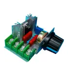 Регулятор напряжения переменного тока 2000 Вт, регулятор скорости электродвигателя, бесколлекторный электронный тиристор, реостат, переключатель контроля температуры, 220 В