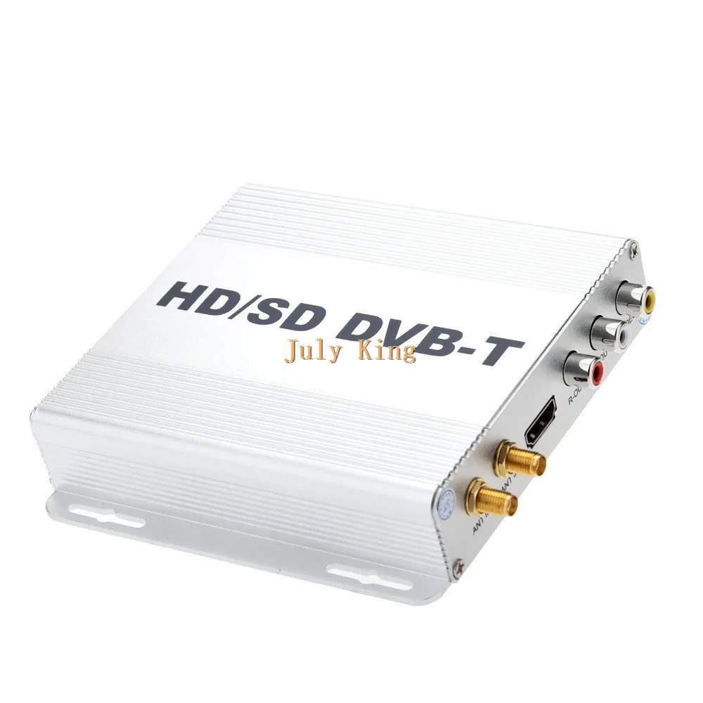 ТВ приставка DVB T (HD/SD AV IN) автомобильный мобильный цифровой приемник MPEG4
