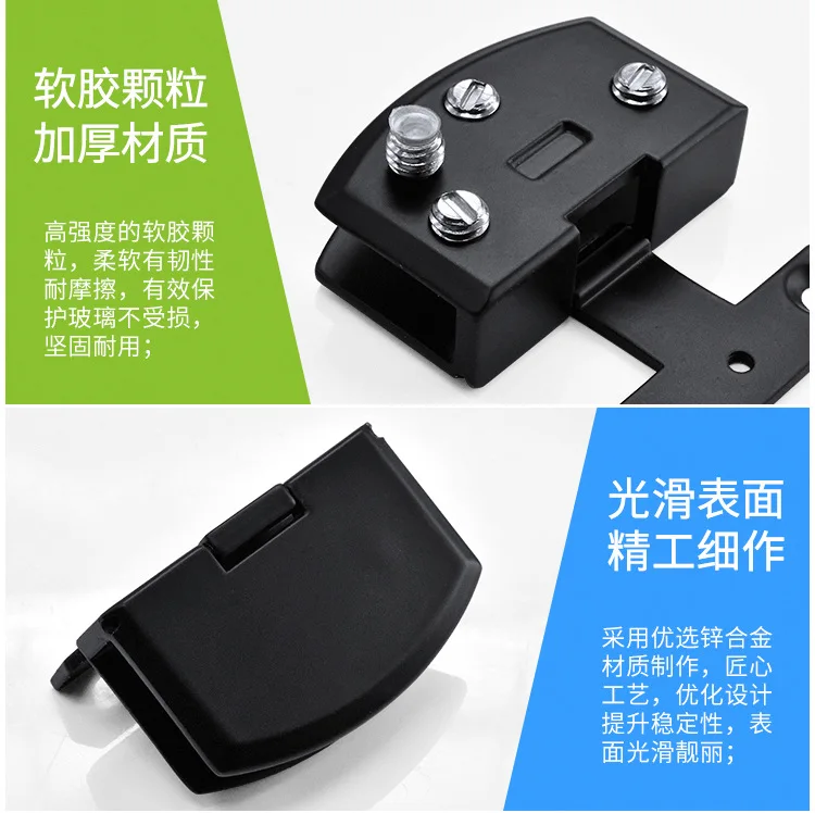 

Modern high-end glass cabinet door hinges without opening hinges, wine cabinet door hinges, cabinet door clips
