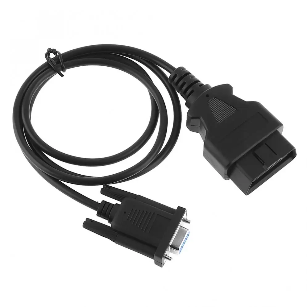 Диагностический сканер переходник для автомобиля 16 контактный штекер DB9 RS232| |