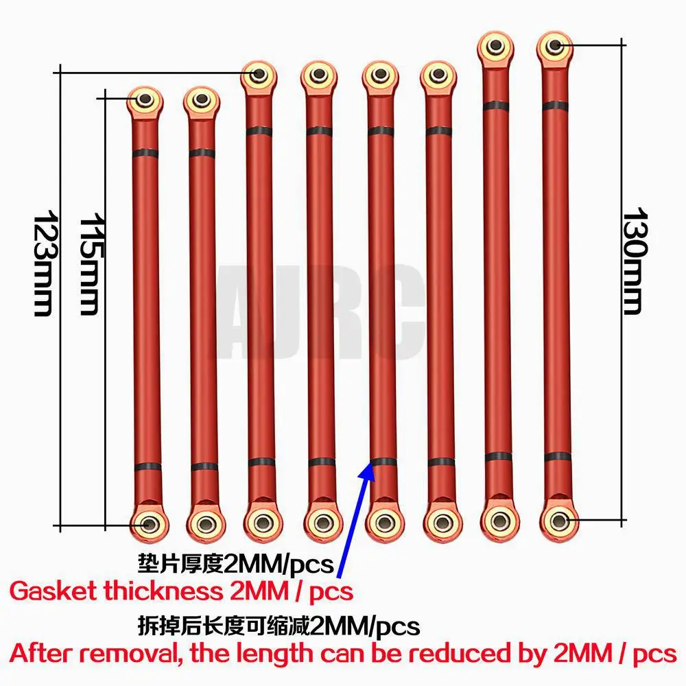 8 шт шасси из алюминиевого сп