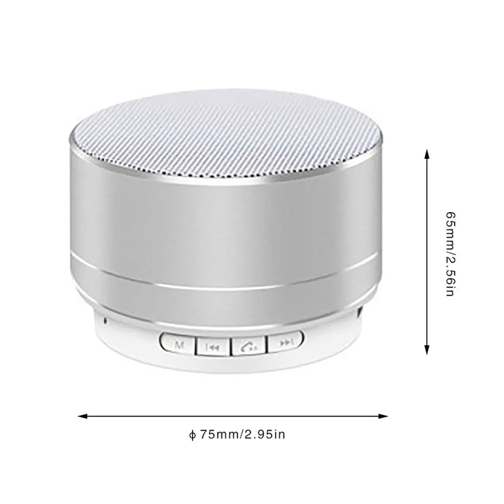 

A10 3W High Power Wireless Card Subwoofer Computer Speaker Voice Broadcast Portable Lightweight Speaker