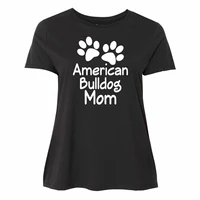 american bulldog mom gift womens t shirt dog dogs pets cute