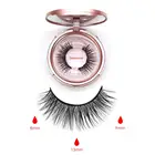 OCEAN PEARL Magetic Lashes 5 магнитов 3D Resuable шелковые волокна Накладные ресницы магнитные накладные ресницы на заказ