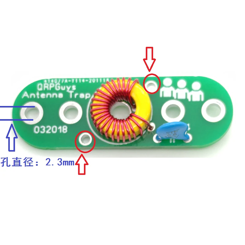 HF antenna trap end support QRPGuys Wire Antenna Trap Kit | Электроника