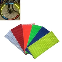 reflective stickers tape motorcycle bike dark safety riding wheel tyre styling adhesive strip sticker