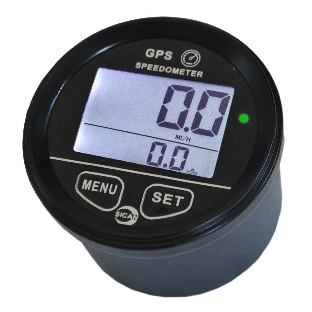 52 мм GPS Спидометр измеритель одометра цифровой тире 12В 24В Mph Kmh для мотоцикла