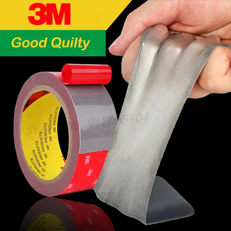 3 М VHB сверхпрочная Монтажная Двухсторонняя клейкая акриловая пенопластовая