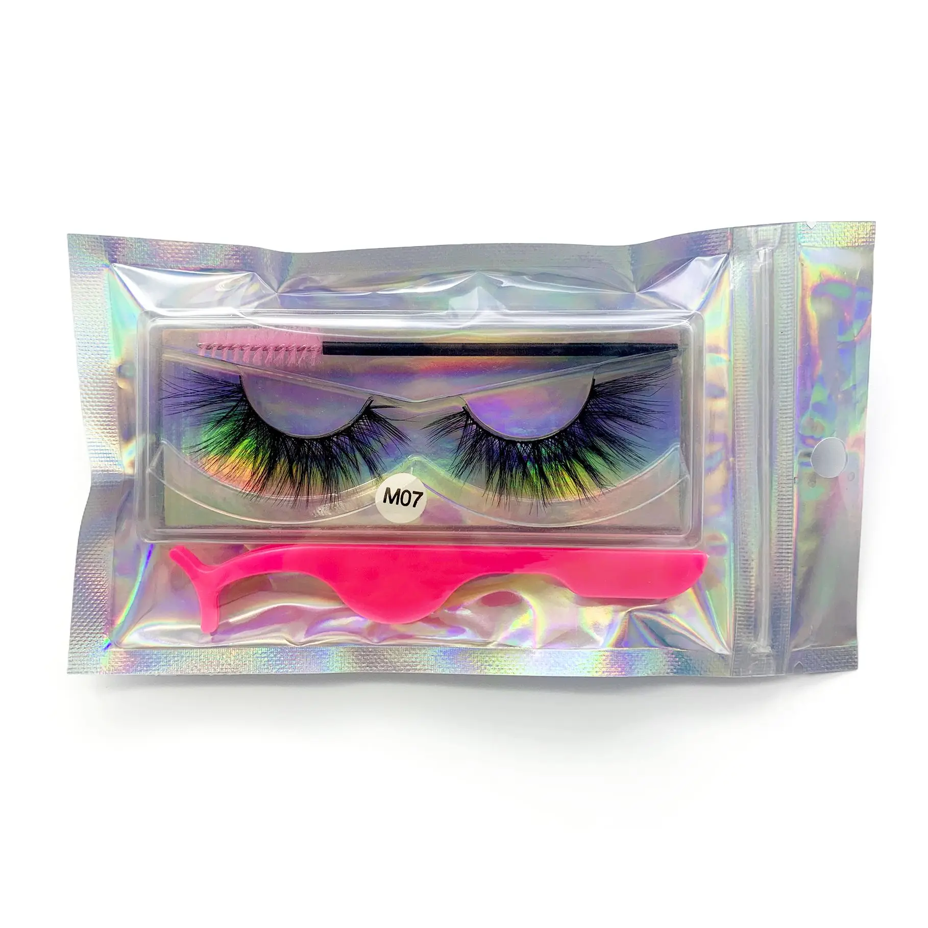 Ресницы с упаковочной коробкой для ресниц натуральные пушистые норковые ресницы
