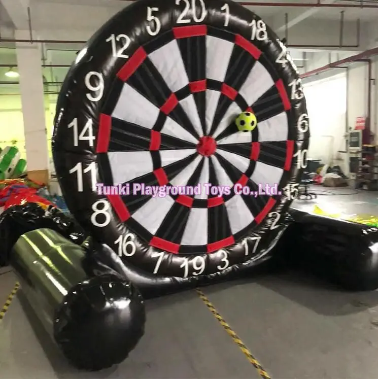 Высокое качество 5 м гигантская надувная футбольная Дротика