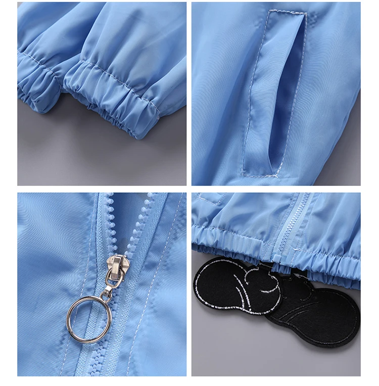 Весенне-осенние куртки для мальчиков новые модные детские пальто с капюшоном и