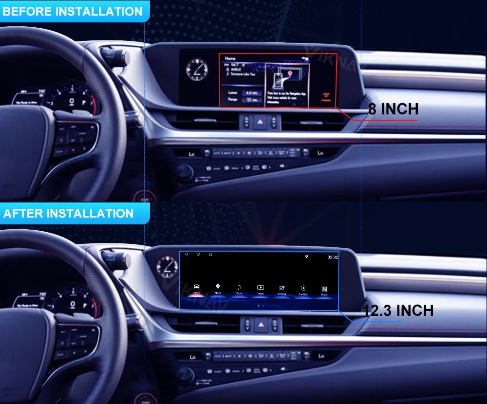 Автомагнитола на Android автомобильный мультимедийный плеер для Lexus ES ES200 ES250 ES350 ES300H