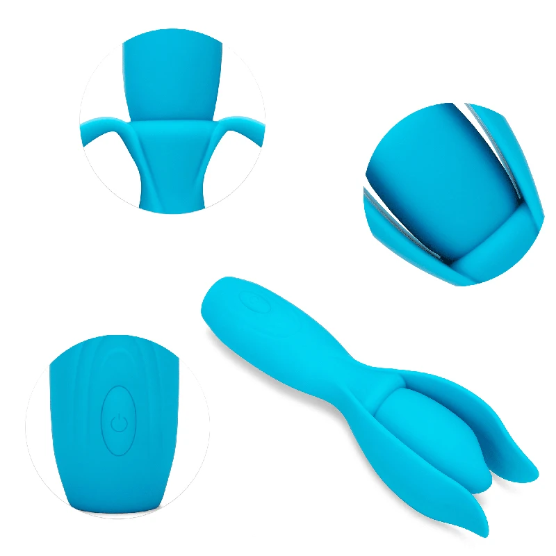 Женская секс игрушка вибратор двойная вибрация женский клитор влагалище