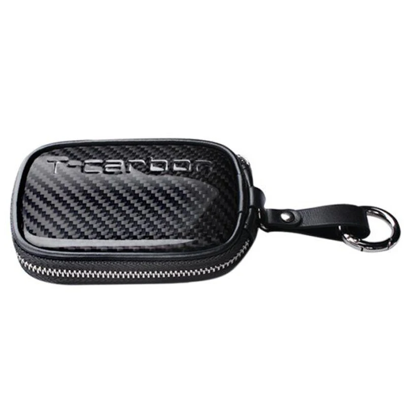 High quality carbon fiber car key bag Multi function card package