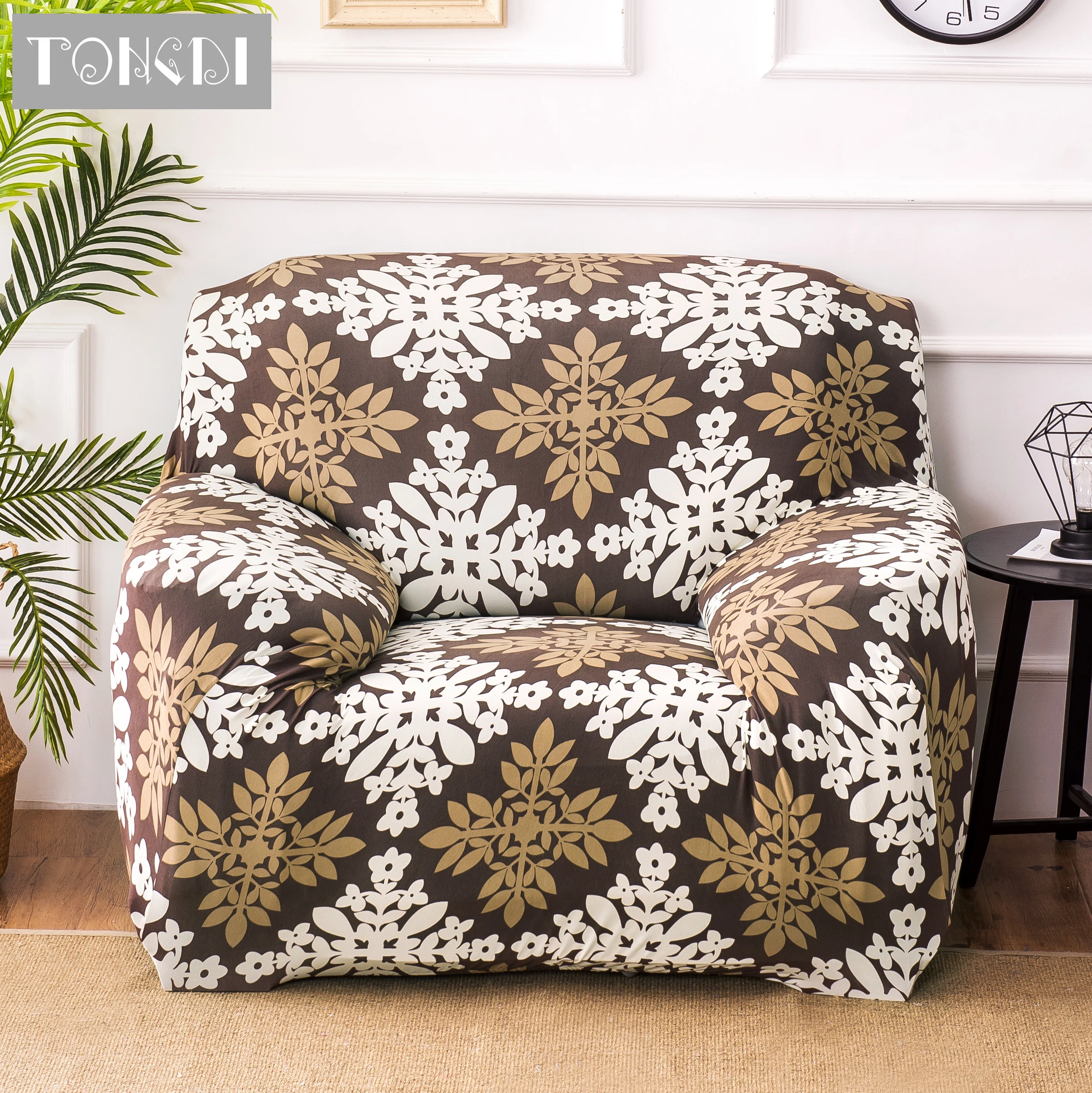 Эластичный чехол для дивана TONGDI мягкий гибкий гостиной | Дом и сад