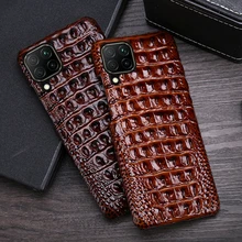 Leather Phone Case For Huawei P40 Lite P20 P30 Mate 20 30 Nova 5T P Smart For Honor 10 10i 20 Pro 20i 8X 9X Crocodile Back Cover