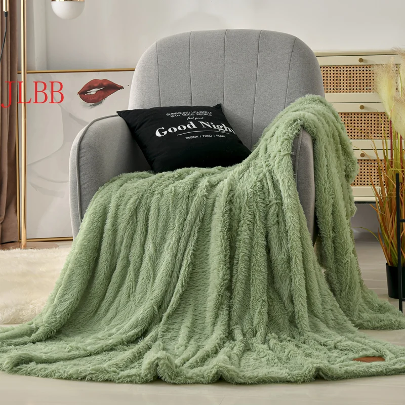 

Winter Long Hair Throw Blanket Camel Flannel Fleece Duvet Cover With Zipper Home Bedding Warm Bedclothes Comforter Bag Sleeping