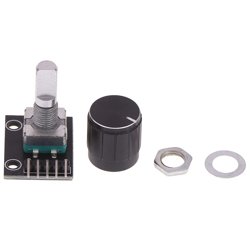 

1pcs KY-040 Rotary Encoder Module Brick Sensor Development Board Black For Arduino