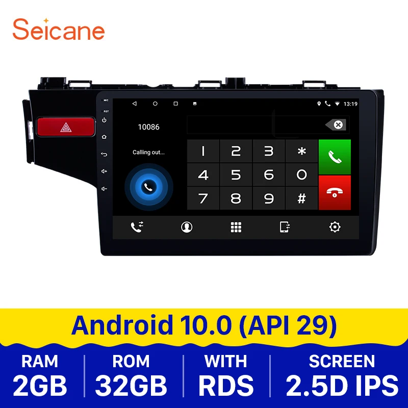 Seicane Android 10 0 9 дюймов 2 Гб ОЗУ автомобильное стерео радио головное устройство GPS для